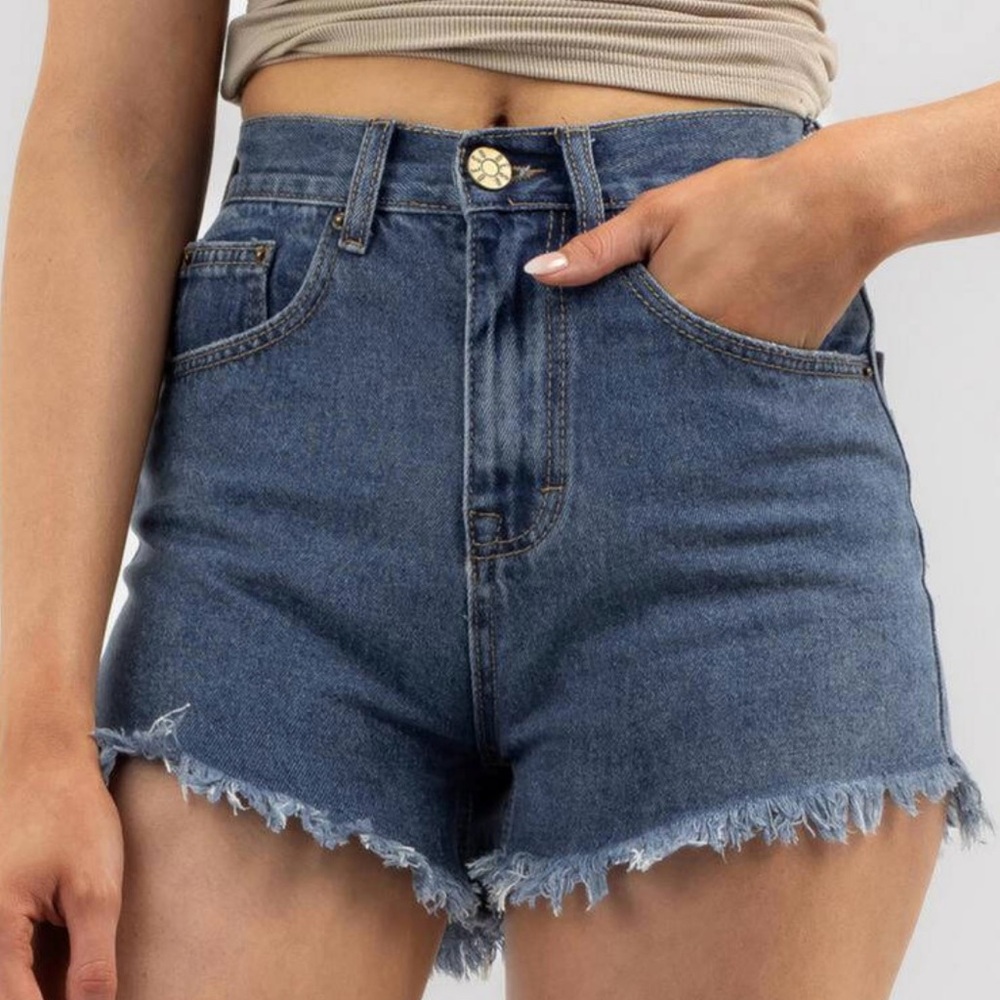 DESU Womens Minnie Denim Shorts, Size 6